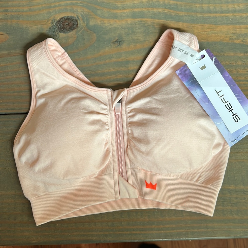SheFit light Pink seamless Bra